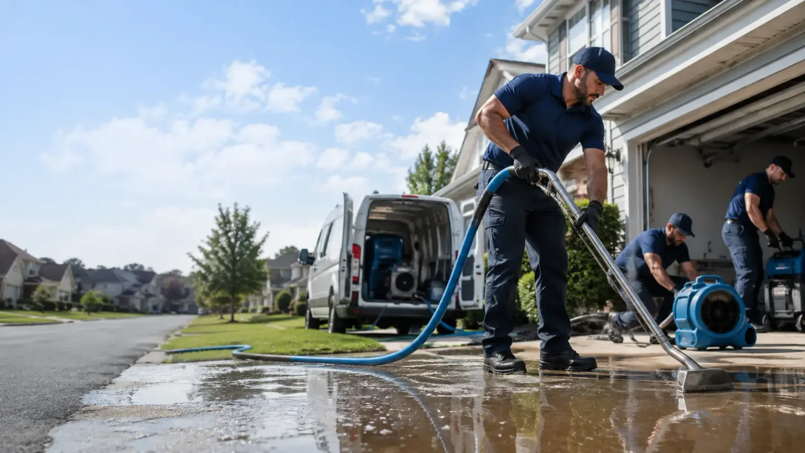 Flood Damage Restoration in Seville, OH